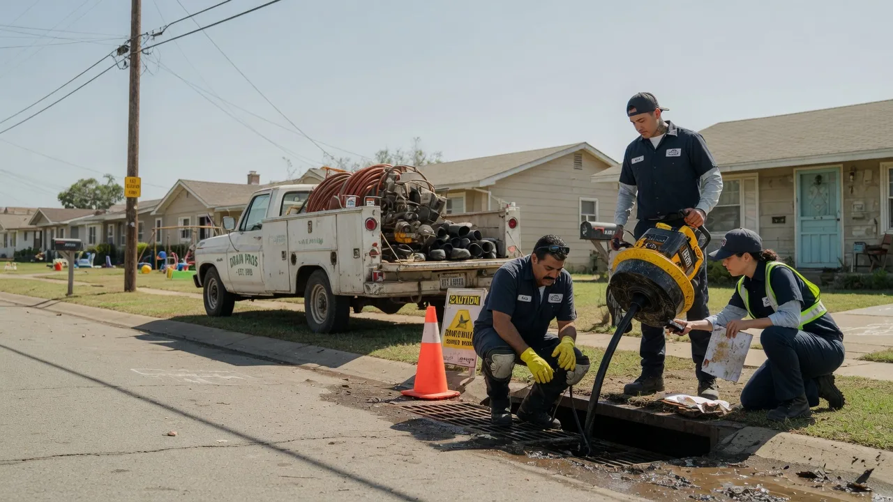 Drain Cleaning in Rockwall, TX near me